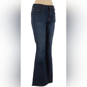 West Side NY & Co. Flare Y2K Jeans Women's Size 8 Blue Denim Everyday Basic EUC